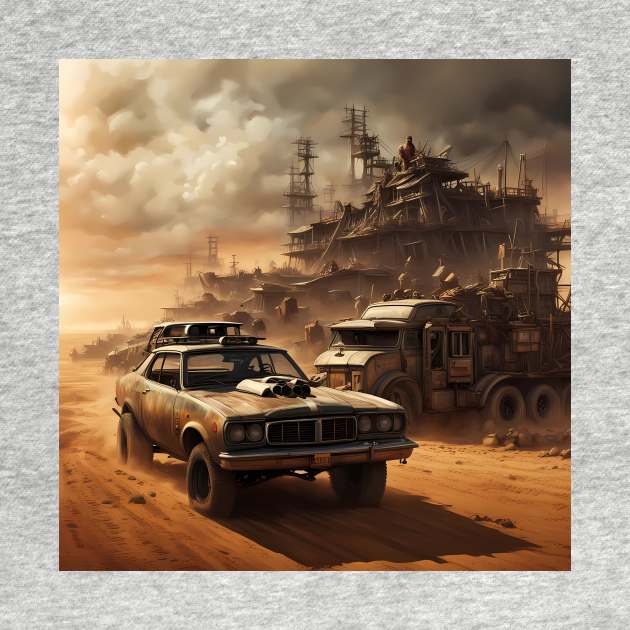 Mad max fury road inspired art by IOANNISSKEVAS